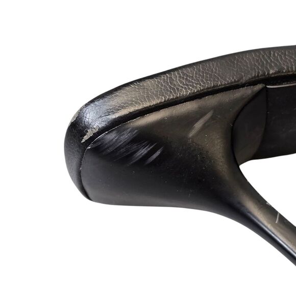 Steve Madden Women's 6/6.5 Brianne Black Pointed Toe Mule Pumps Heels - Picture 10 of 16